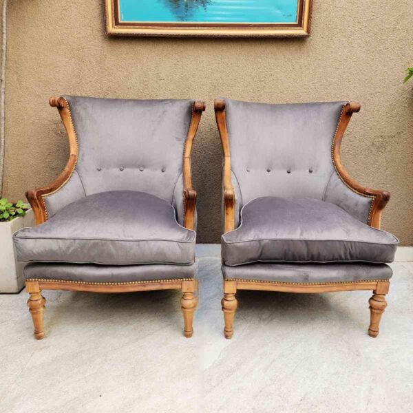 Par De Sillones Estilo Ingles