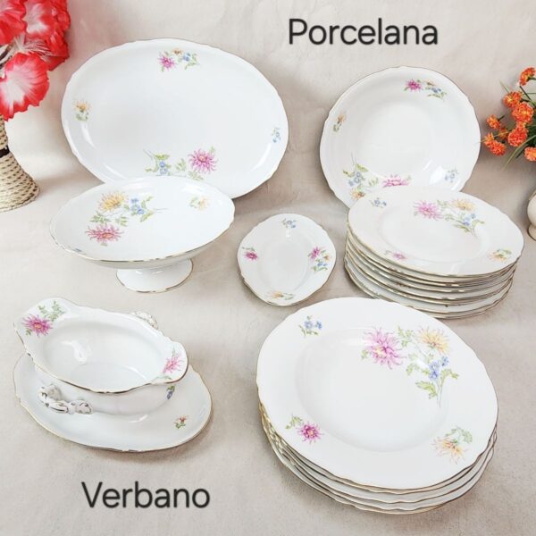 Juego De Porcelana Verbano