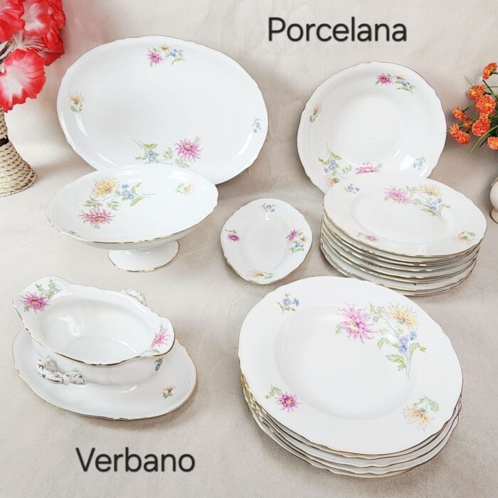 Juego De Porcelana Verbano