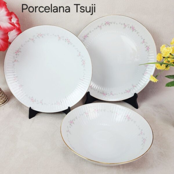 Fuente Y Ensaladera Porcelana Tsuji