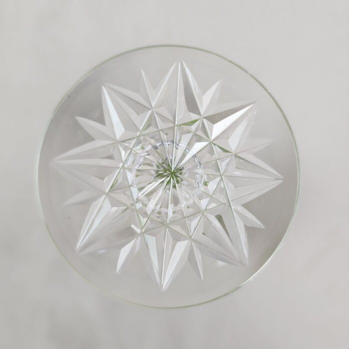 7 Copas De Cristal Verde - Imagen 4