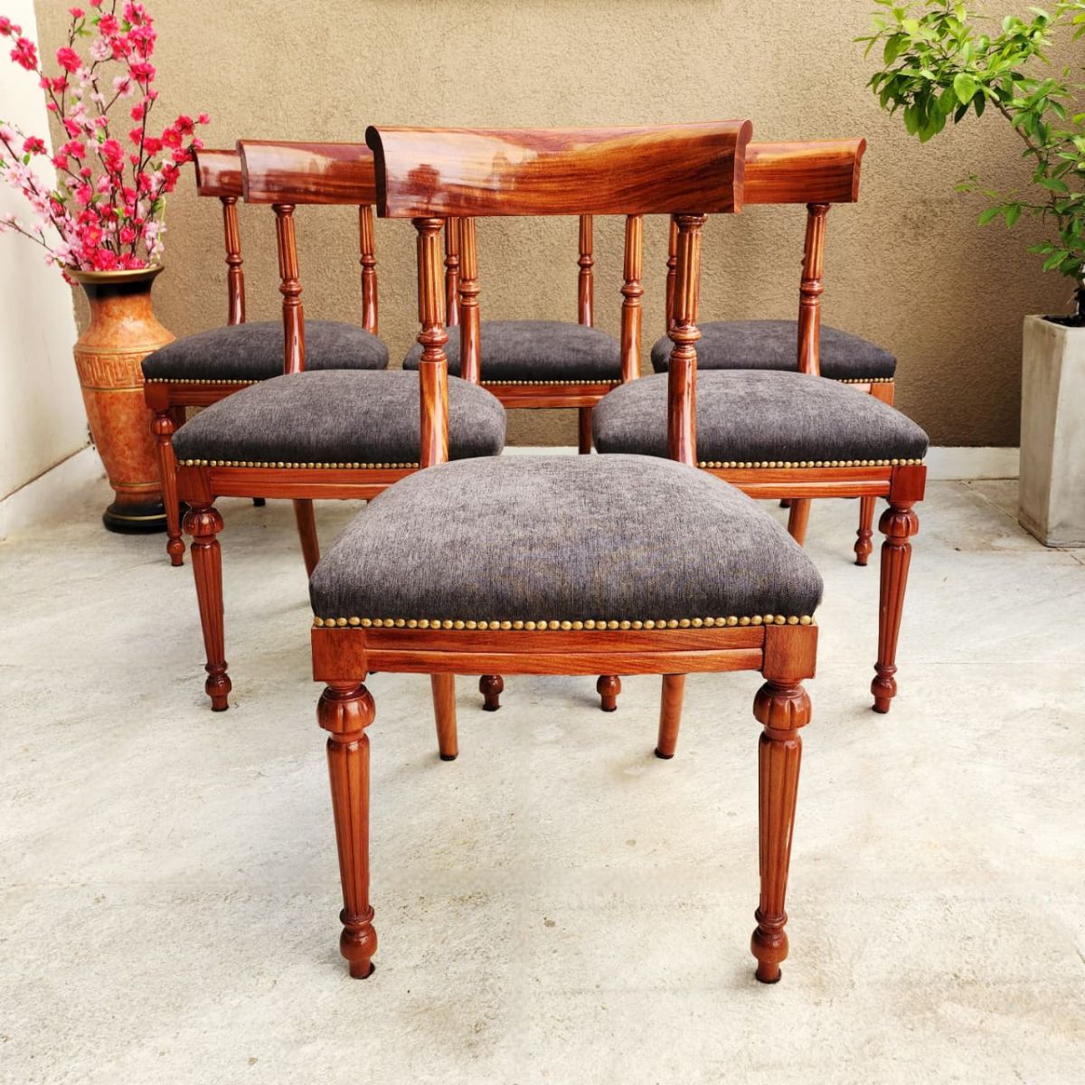 6 Sillas Estilo Imperio