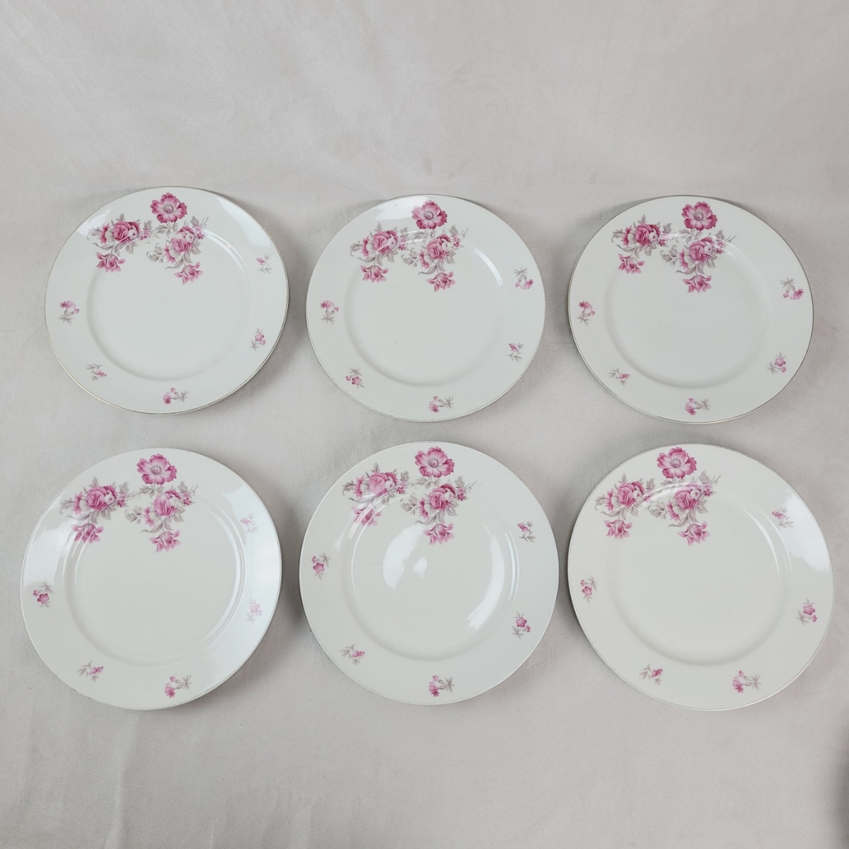 6 Platos Bavaria Johann Seltmann Vohenstrauß