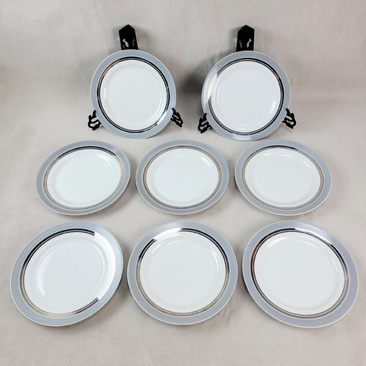 8 Platos Limoges R&C France
