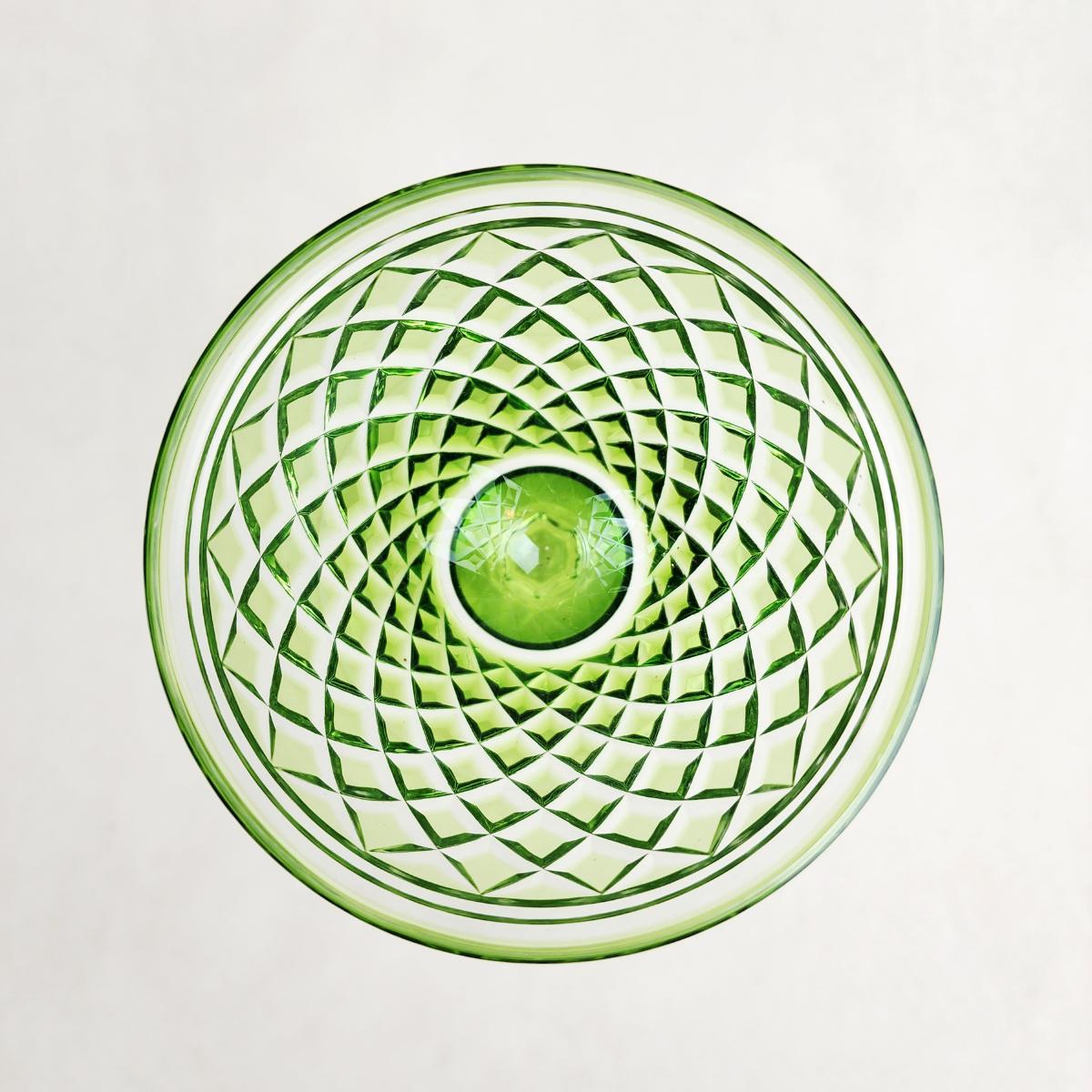 Par de Copas de Cristal Tallado - Imagen 4