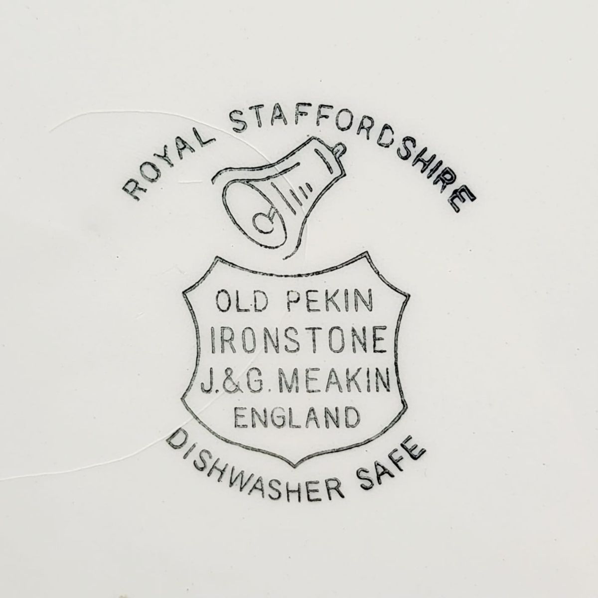 Juego de Platos Ingleses Royal Staffordshire “Old Pekin” – J&G Meakin - Imagen 6