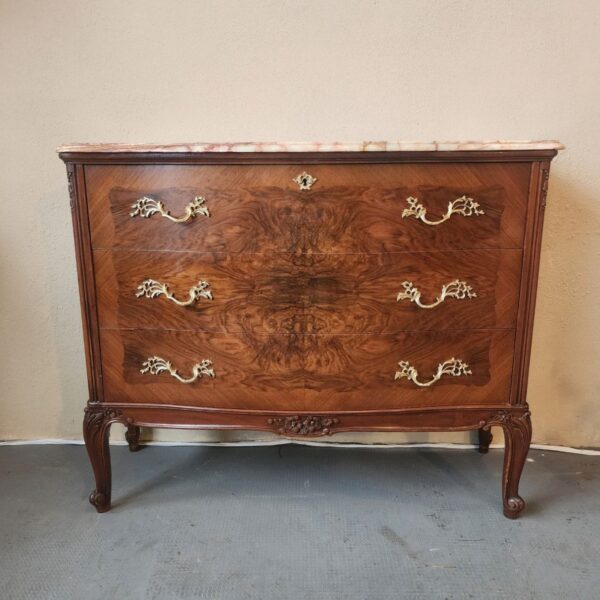 Cómoda con Secreter Francesa Estilo Luis XV