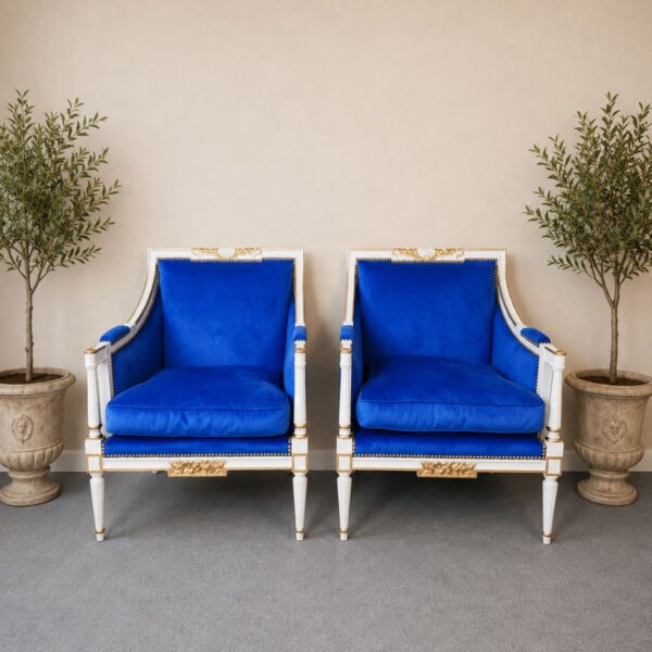 Par de Sillones Frances Luis XVI