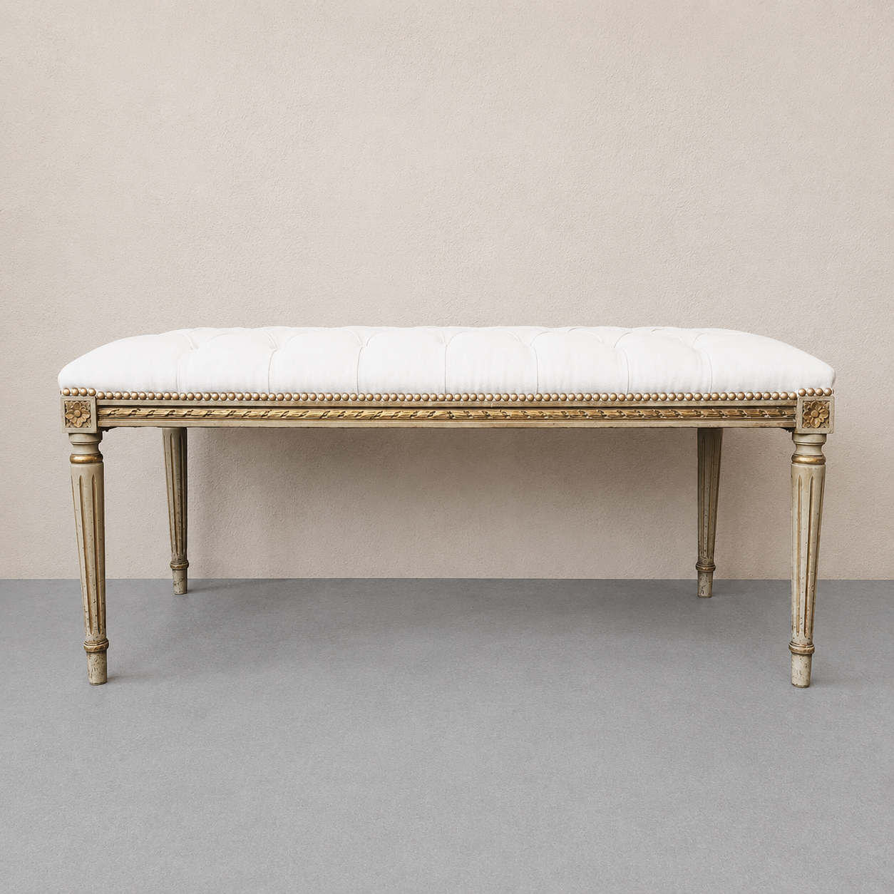 Banqueta Francesa Luis XVI